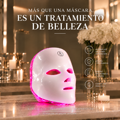 Máscara Facial LED Dermacore™